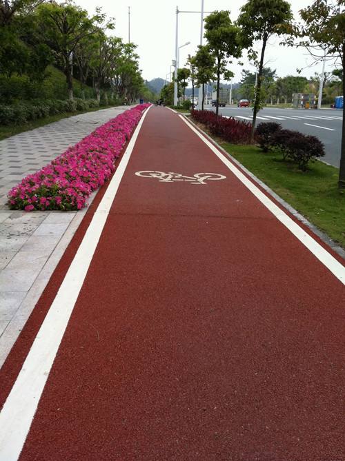 信阳核心承接彩色路面、水洗石、树脂胶粘石施工及庭院景观